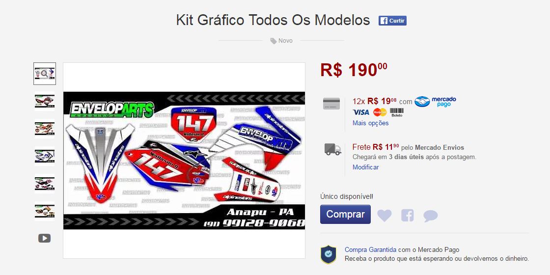 KIT´S GRÀFICOS A VENDA NO MERCADO LIVRE