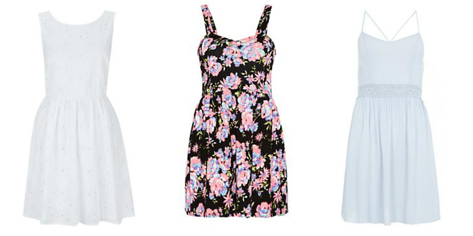 new look white summer dress