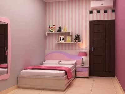 koleksi desain warna cat kamar tidur rumah minimalis