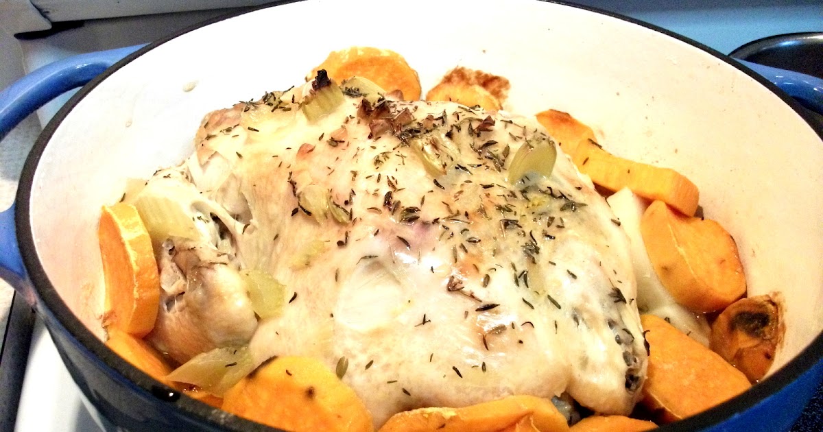 The GlutenFree 'Dish' Everyday DutchOven Roasted Organic Chicken