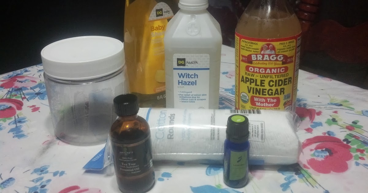 Homemade Face Cleansing & Toning pads for Oily skin All Natural & Frugal