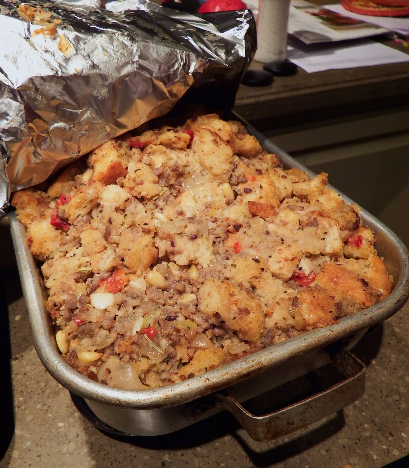 Food By Bram Italian Bread Stuffing for Turkey