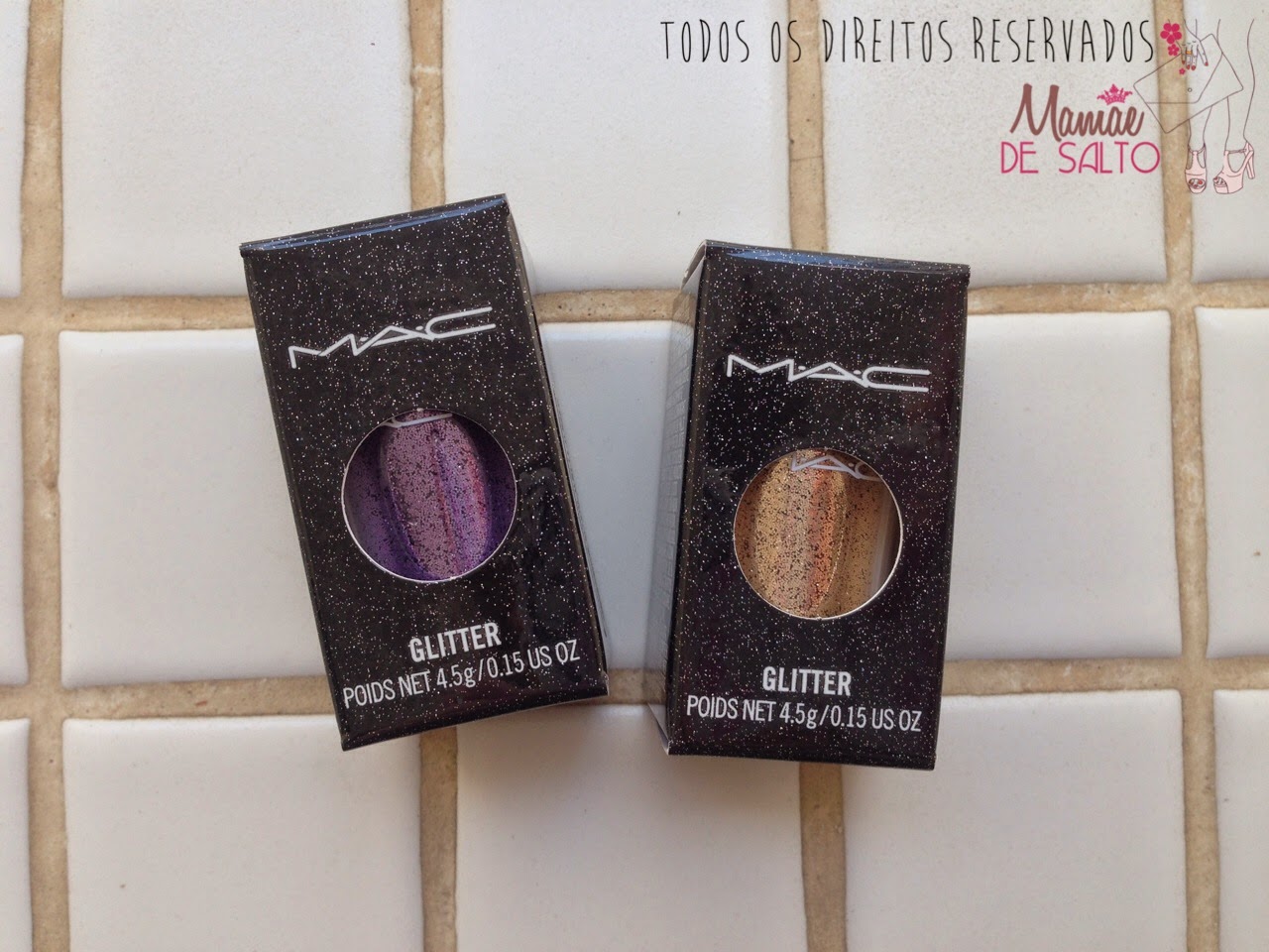 Coleção MAC Heirloom Mix glitter