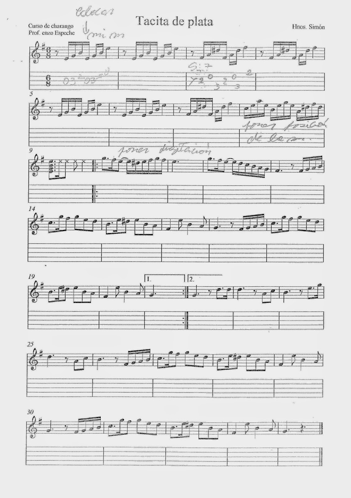 El Diablo Suelto Partitura Guitarra Pdf El Diablo Suelto Partitura Guitarra Pdf