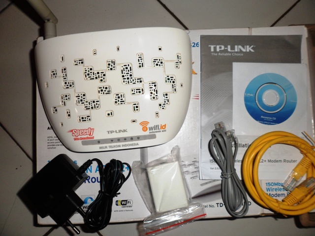 Sebatas Ilmu Cara Setting Koneksi Modem Speedy Tp Link W8151n