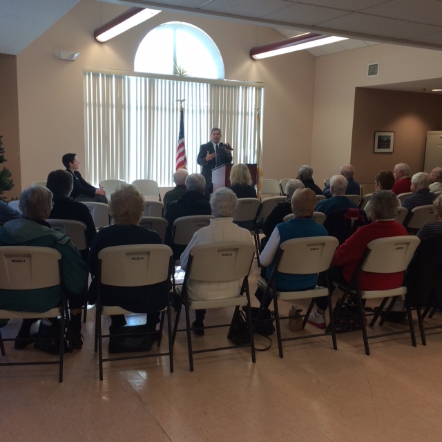 Tarr Talk North Andover Senior Center Visit