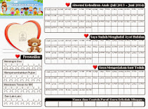 Form Absensi Sekolah Minggu