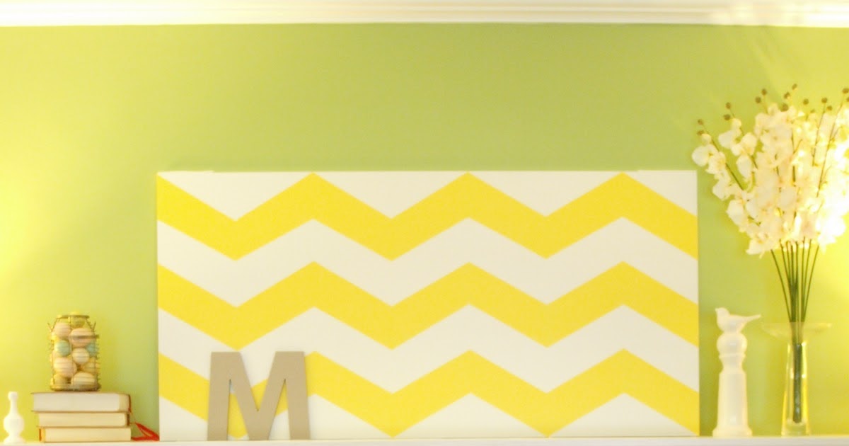 Simplistic Chevron Wall Art