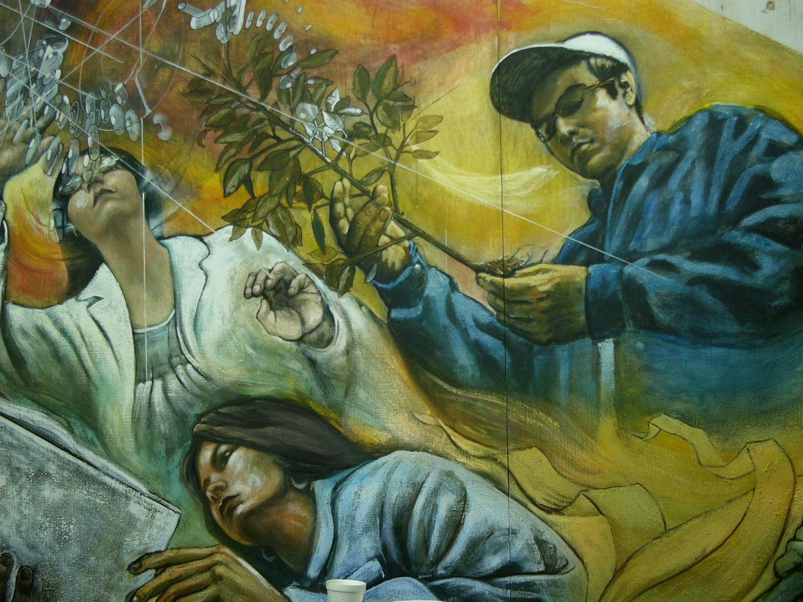 Alfredo Nieto. Pintor Mural Universidad Autónoma de Chapingo