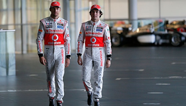 Jenson Buton & Sergio Perez