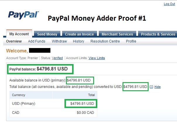 Paypal Money Adder V7 0 Activation Code Free