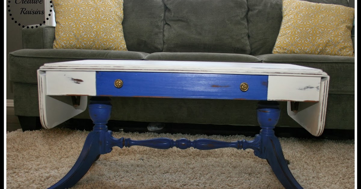 Creative Raisins From Past To Present Coffee Table Transformation