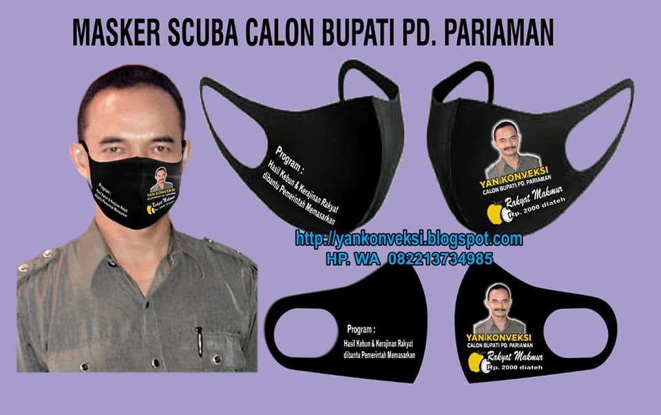 MASKER SCUBA CALON BUPATI