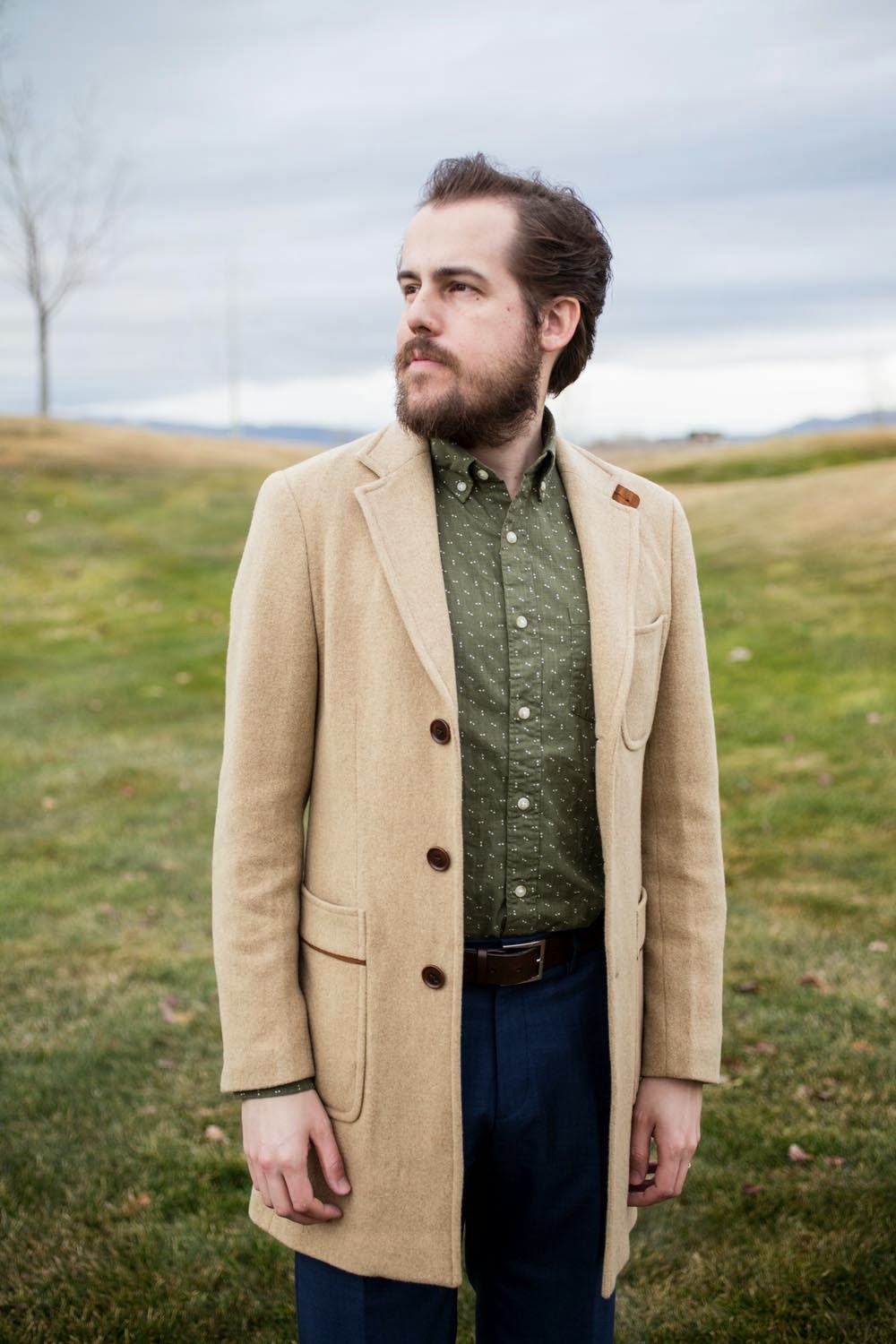 Kelsey Bang Backup A Camel Hair Coat