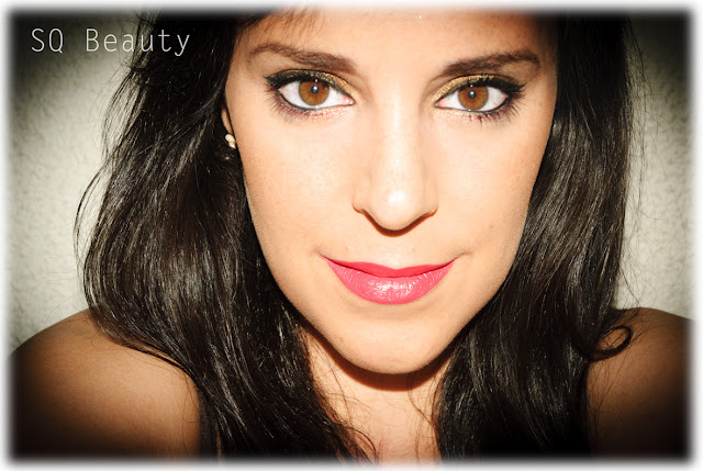 Maquillaje eyeliner y contrastre, dorado, rosa, Eyeliner and contrast makeup, gold, pink, Silvia Quirós Maquillaje eyeliner y contrastre, dorado, rosa, Eyeliner and contrast makeup, gold, pink, Silvia Quirós