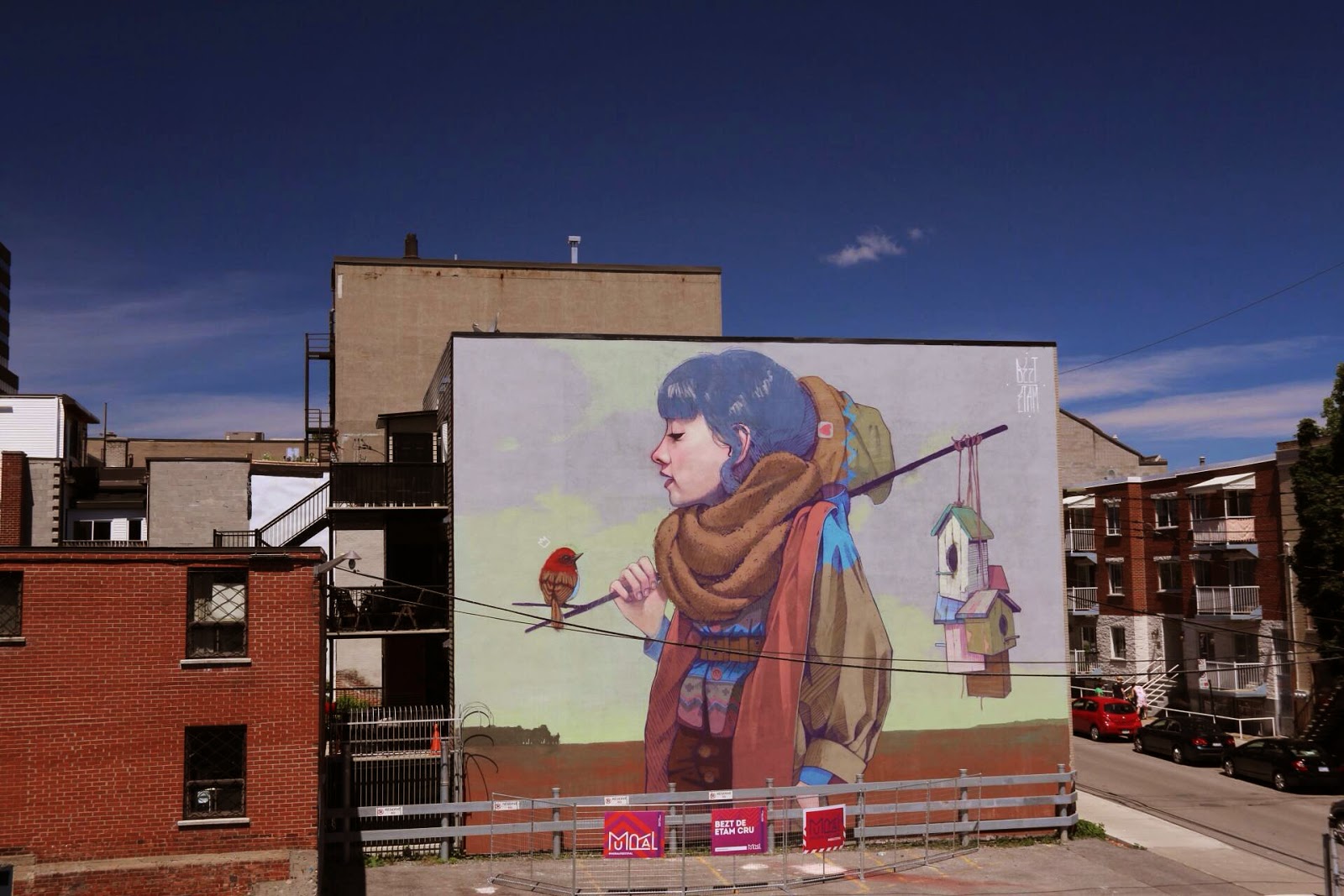 BEZT New Mural Montreal, Canada StreetArtNews StreetArtNews