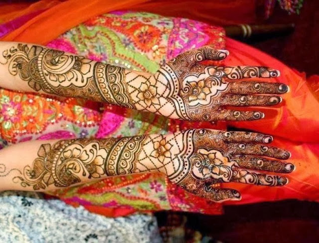 Indian Bridal Mehndi Designs Wallpapers Free Download