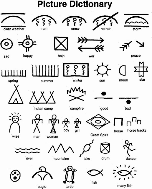 Native American Coloring Sheet Native American Coloring Sheet