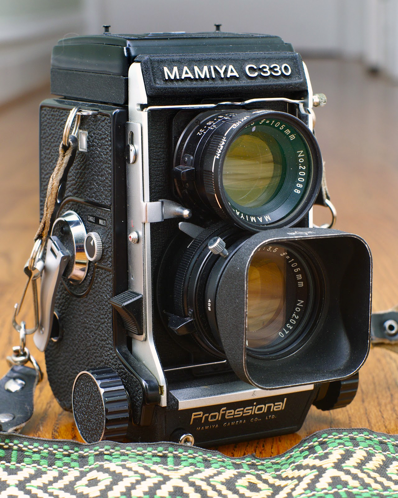 The Mamiya C330, my main camera, is a thing of pure beauty. 