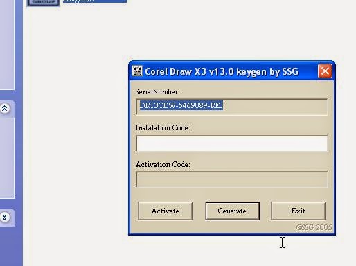 corel draw invalid serial number