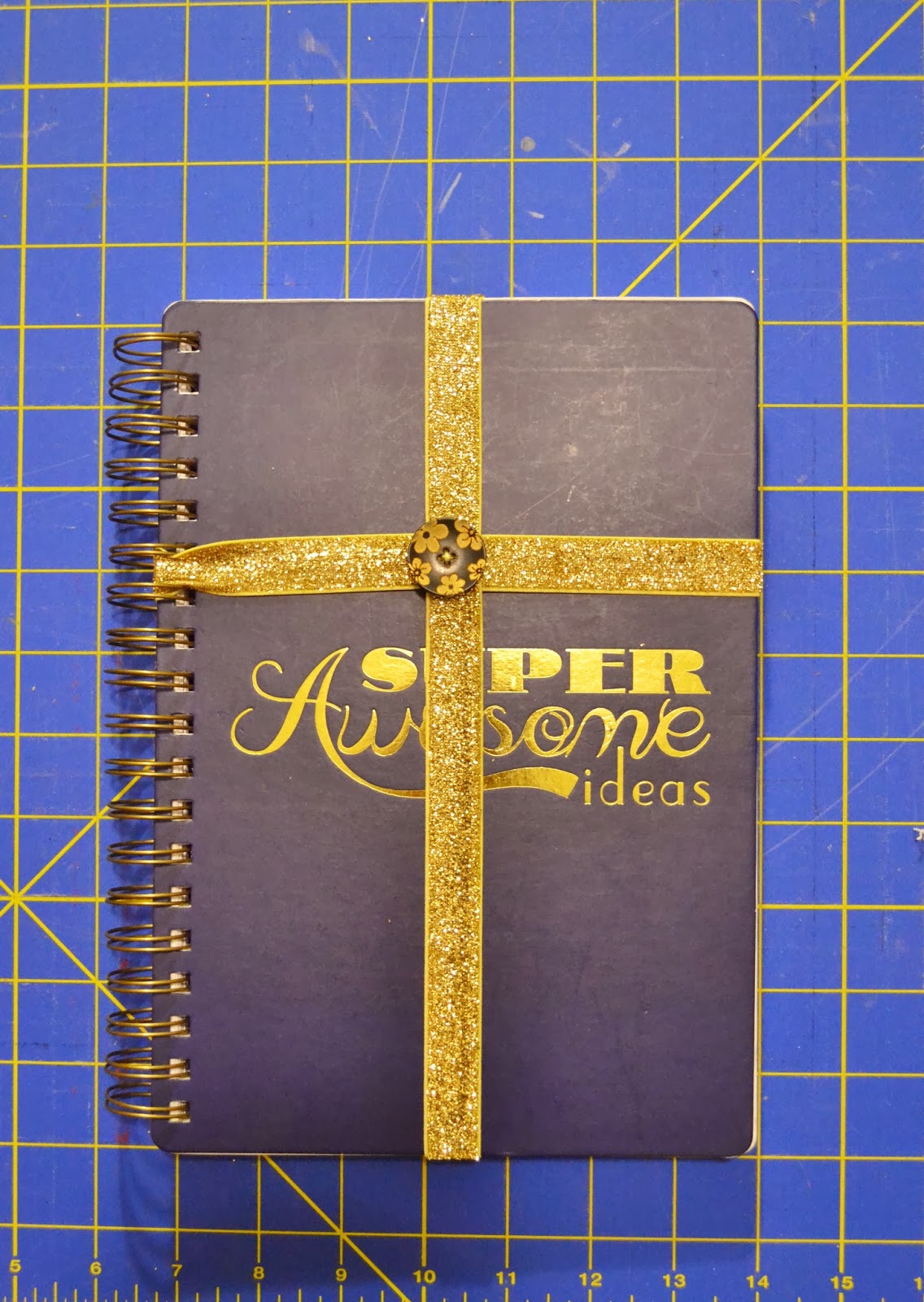 The Sequin Turtle DIY Elastic Notebook Closure and Crochet Loopy