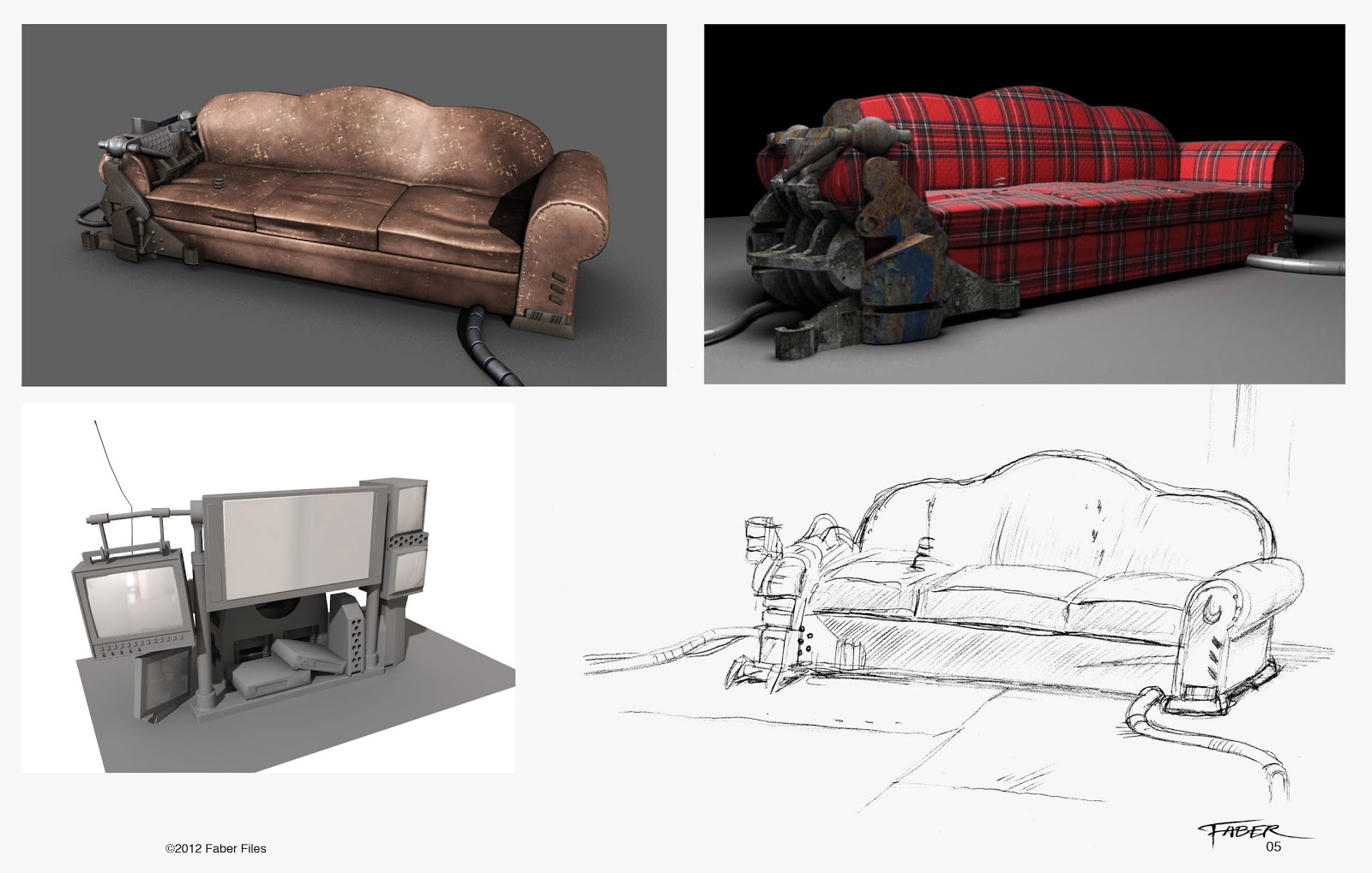 Bionicle Concept Arts - Página 4 Christian+Faber+Files_Piraka+sofa