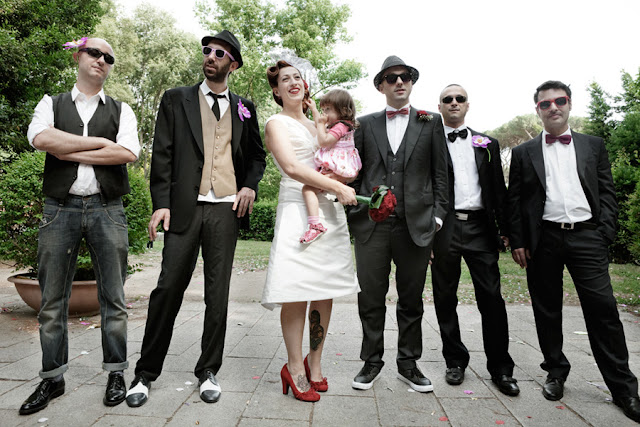 Matrimonio non convenzionale, vintage, burlesque | ©2011 Spose Non Convenzionali, Come le Ciliegie, Claudia Pajewski Real wedding, wedding inspiration blog, italian wedding
