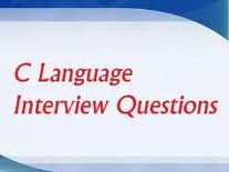 C Language Interview Questions and Answers
