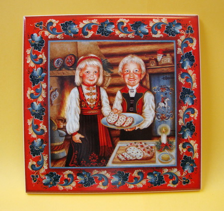 New Norway Suzanne Toftey Weaving Lesson Tile