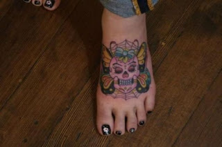 Girls Feet Tattoo Design Ideas - Feet tattoo Pictures