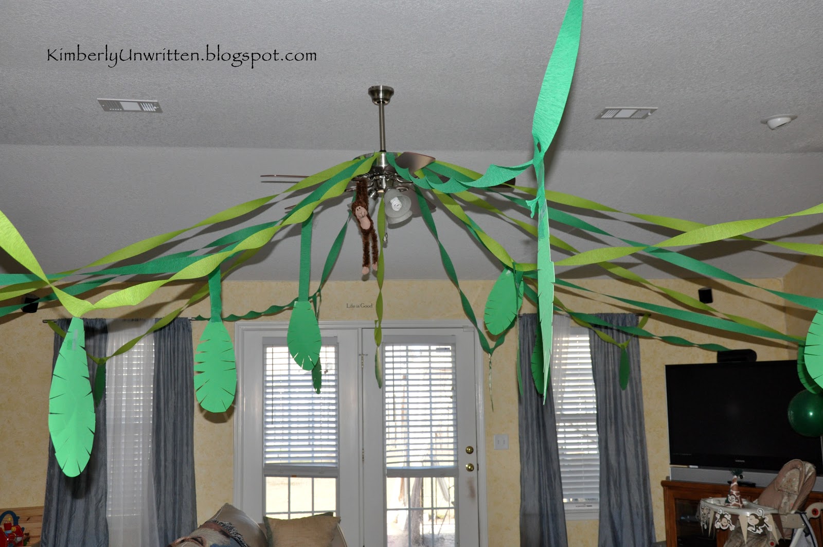 Don't Worry, Be Happy Jungle Birthday Party