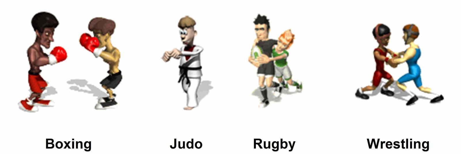 list of contact sports