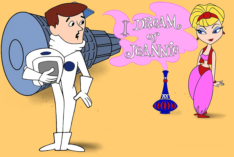 I Dream Of Jeannie Cartoon