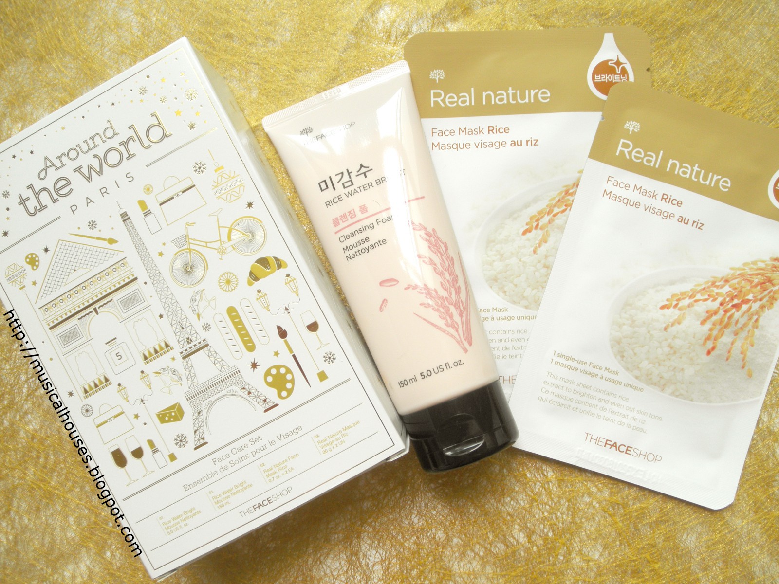 The Face Shop Rice Water Bright Cleansing Foam and Real Nature Face Mask  Rice Review and Ingredients Analysis - of Faces and Fingers