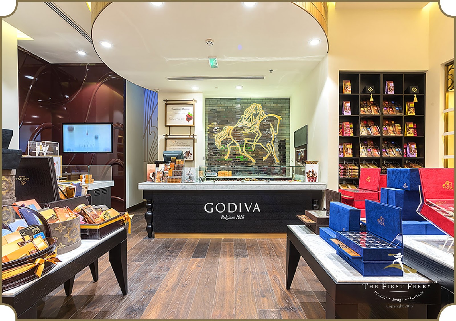 The First Ferry Godiva Chocolatier, Dubai
