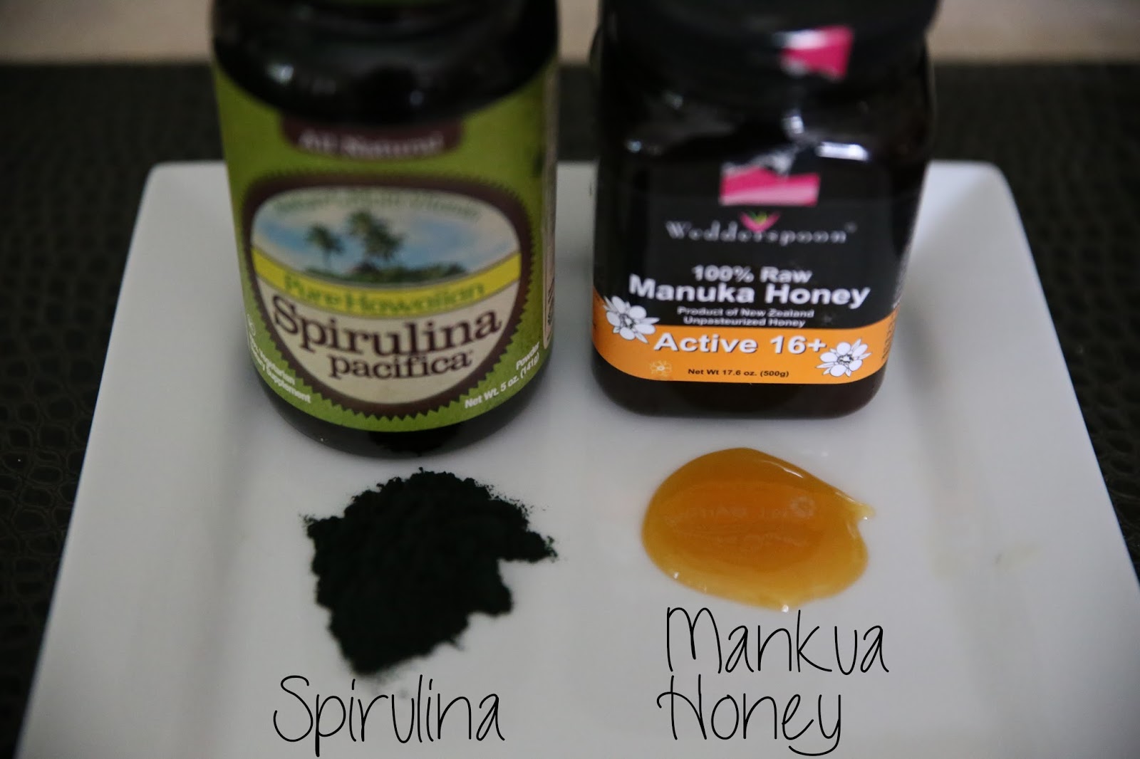 DYI Spirulina Superfood Face Mask