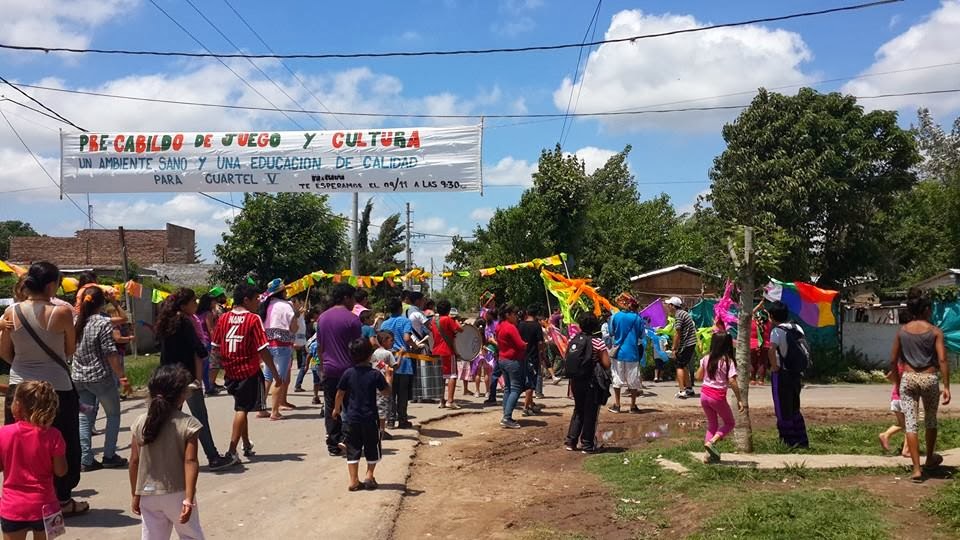 PRE-CABILDO EN CUARTEL V - MORENO