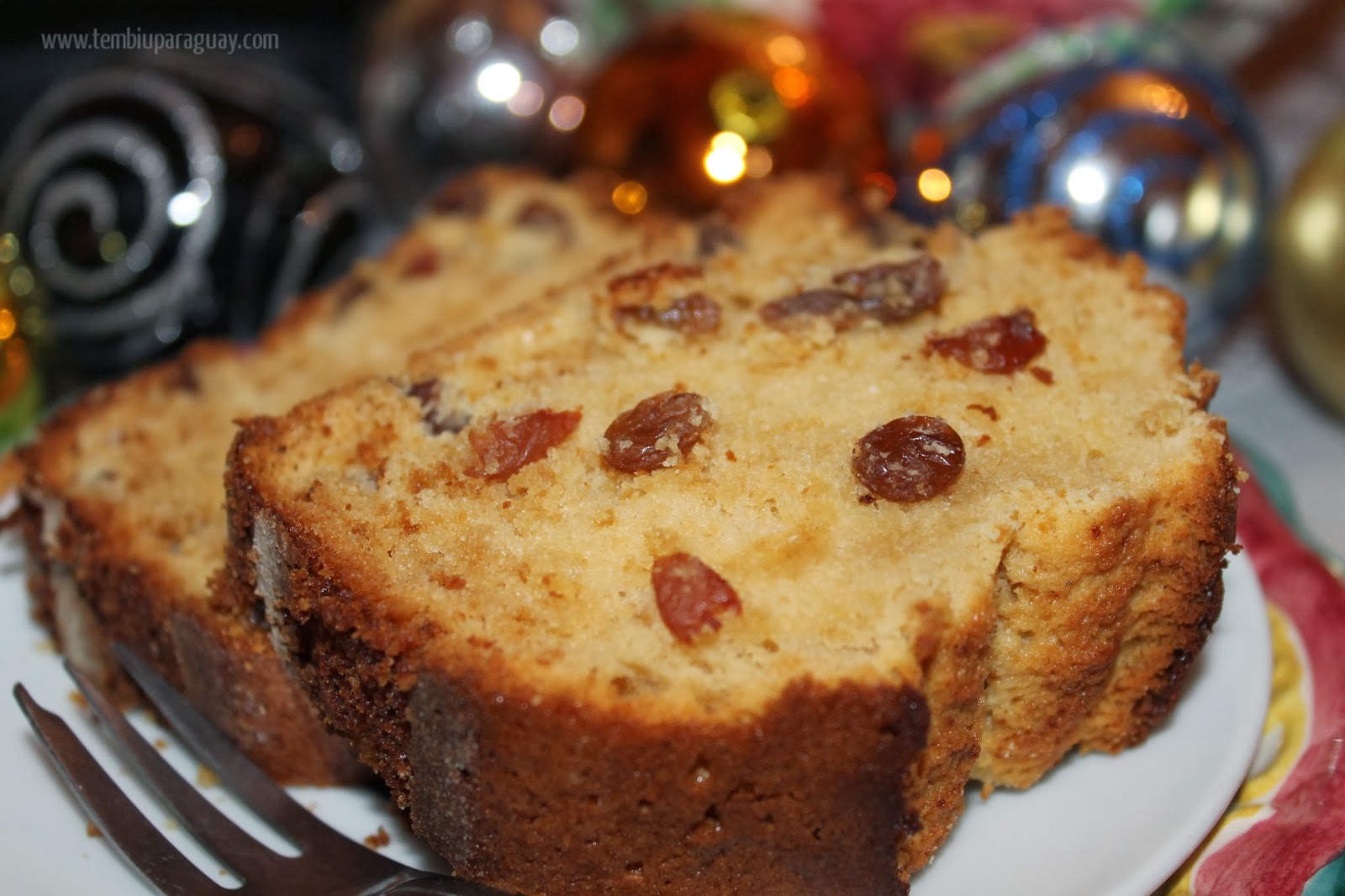 Budín inglés Tembi'u Paraguay