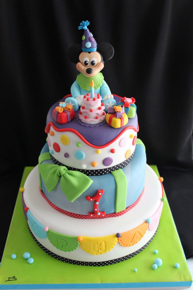 Annikids Anniversaire enfant déco gâteau d'anniversaire  - gateau anniversaire garçon 1 an