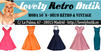 Vestidos años 50 pinup, rockabilly, swing, madmen...