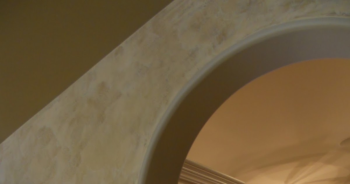 Constance Mengel Decorative Painter Plaster on Rounded