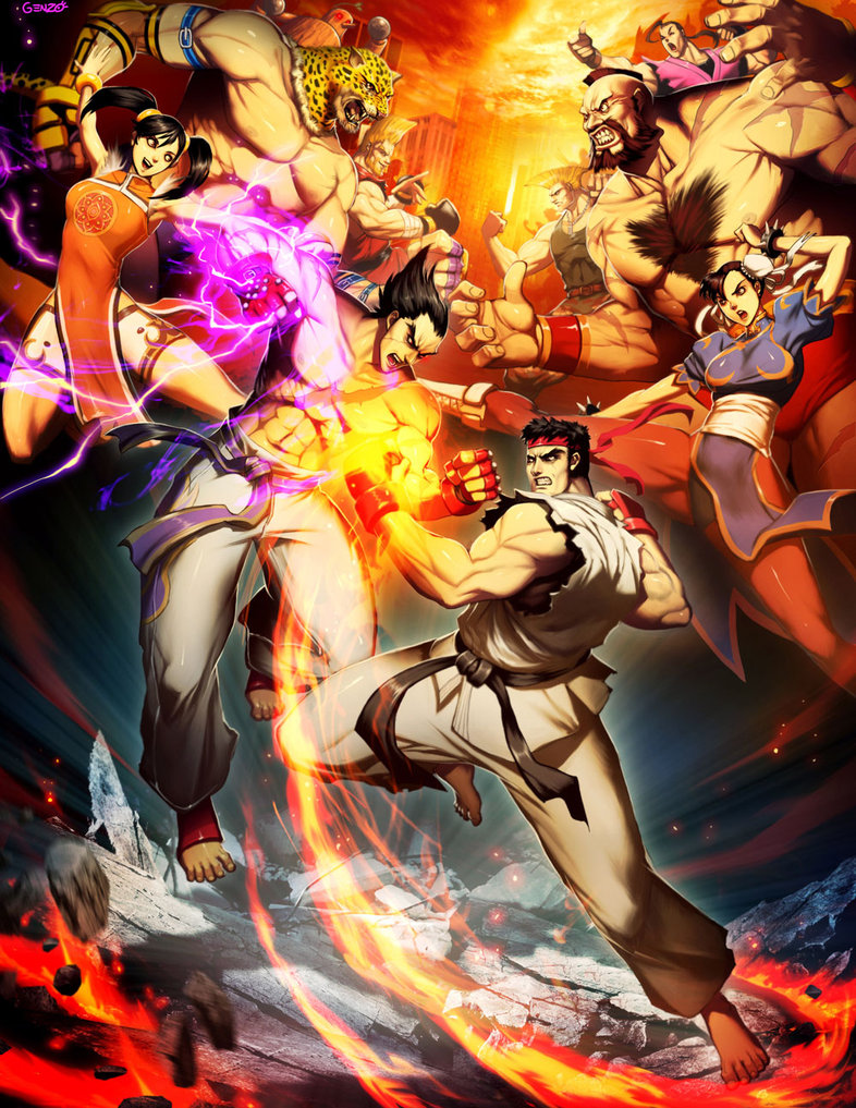 Arcade Heroes Street fighter X Tekken