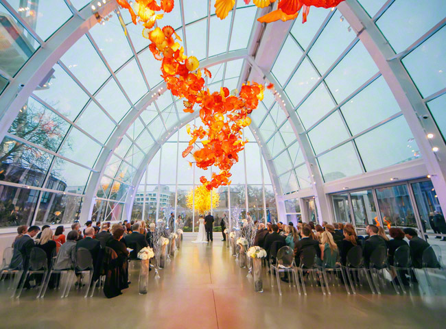 Clane Gessel Photography Wedding At The Chihuly Garden And Glass