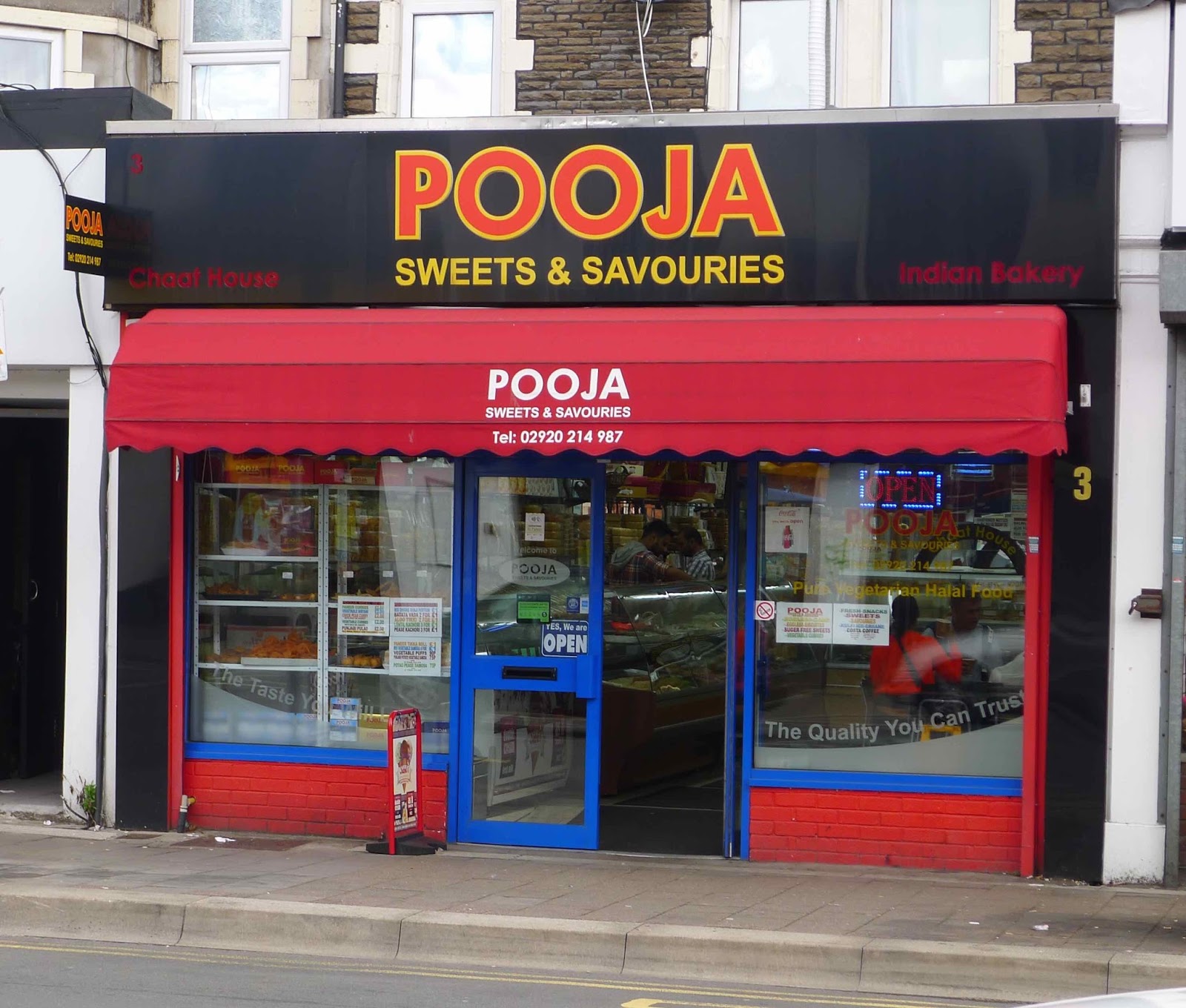 GourmetGorro Pooja, Indian sweets and chaat house, Cardiff