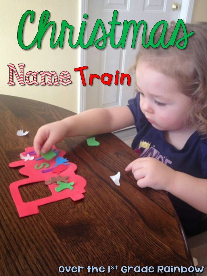 Over the 1st Grade Rainbow: Christmas Crafts!