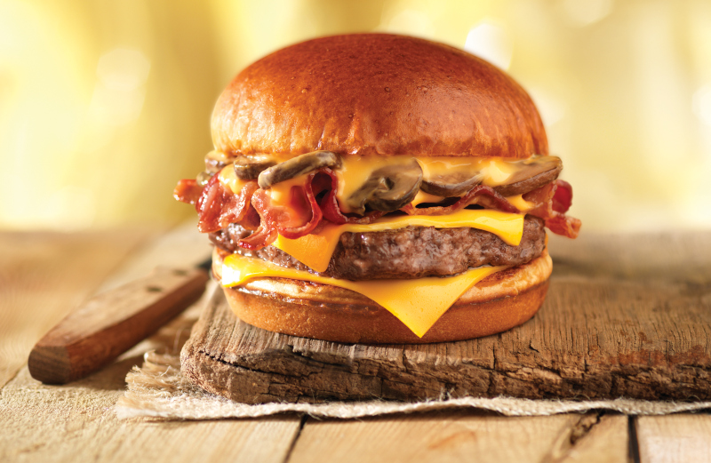 News Wendy's Bacon Portabella Melt Returns with New Brioche Bun Brand Eating