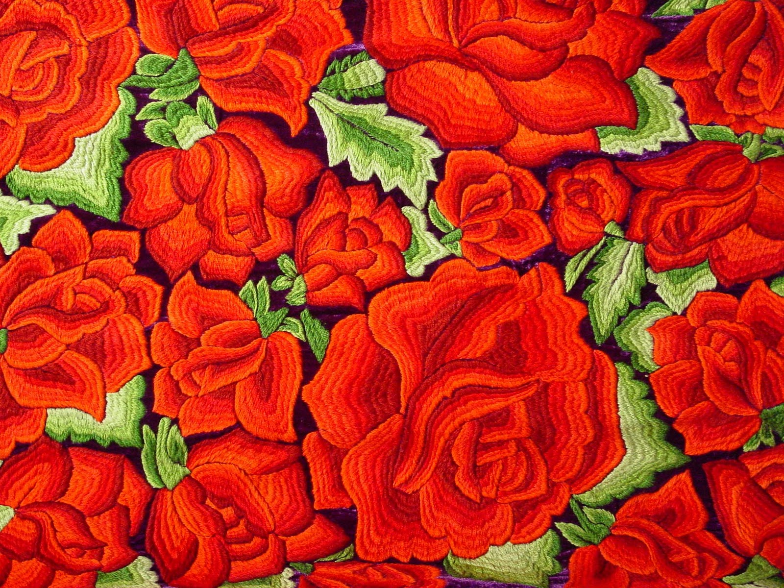 Mexican Stamp Roses Mexican textiles, Mexican embroidery, Mexican art