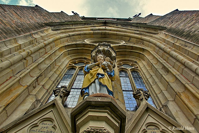 Saarbrücker Stadtansichten - Pfarrkirche St. Marien in Dudweiler