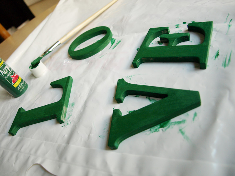 Topiary Love Easy Letter Topiaries Less Than Perfect Life of Bliss