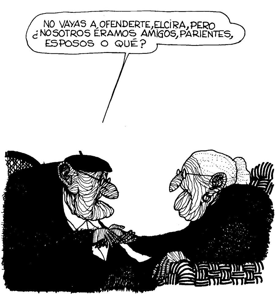 Resultado de imagen para amor de viejos humor